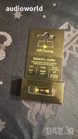 🅰🆄🅳🅸🅾🅿🅷🅸🅻🅴 *Hifi tuning, бушон, fuse, 6.3A, 5x20, снимка 2 - Аудиосистеми - 48065417