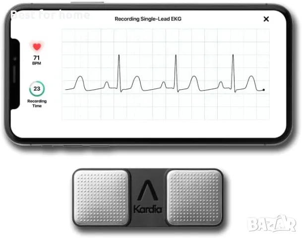 KardiaMobile ЕКГ монитор от AliveCore by OMRON, снимка 4 - За дома - 49876729