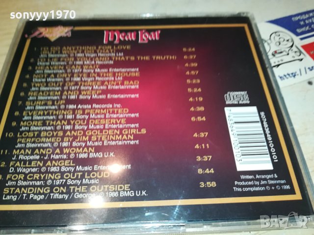 MEAT LOAF CD 0910231354, снимка 15 - CD дискове - 42494595