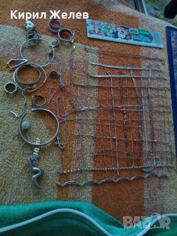 100 грама сребърни накити за поправка за реставрация за части или за материал 50635, снимка 7 - Колиета, медальони, синджири - 50242069