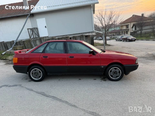  audi 80 газ / бензин 1.8 90 коня - цена 920 евро НЯМА РЪЖДА ОТДОЛУ - колата e регистрация на 05,03,, снимка 12 - Автомобили и джипове - 53611895