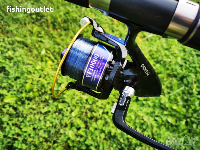 Комплект две дънни въдици с акция до 400гр и две макари YF 10 000.Нови, снимка 10 - Въдици - 34177206