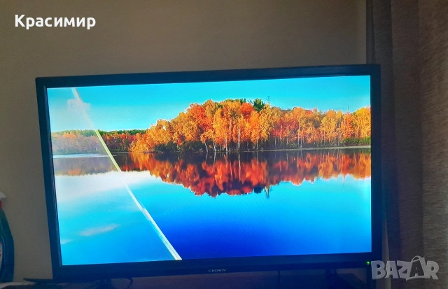 Телевизор Crown 32" Led, снимка 3 - Телевизори - 53676593