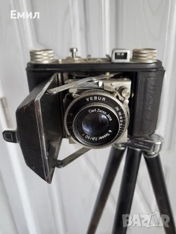 Антикварен мехов фотоапарат с тринога WELTA WELTI 1, снимка 2 - Колекции - 55708730