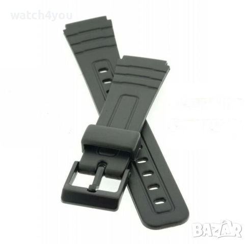 НОВА СИЛИКОНОВА КАИШКА ЗА ЧАСОВНИК CASIO Q&Q.СИЛИКОНОВИ КАИШКИ ЗА КАСИО И QQF-91W F91W F84 F105 108, снимка 3 - Каишки за часовници - 25154475