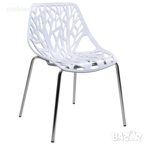 Стол трапезен Elsa HM0023 Бял