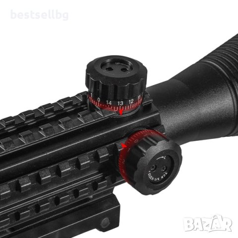 Оптиката 4-16x50 тактически оптически мерник бързомер прицел за пушка, снимка 7 - Оборудване и аксесоари за оръжия - 41892906
