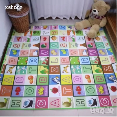 Комплект „Играй и Твори“ – Двулицево топлоизолиращо детско килимче + магическа водна подложка Aqua, снимка 3 - Други - 52659164