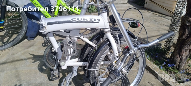 Аломиниев сгъваем велосипед, снимка 14 - Велосипеди - 53840064