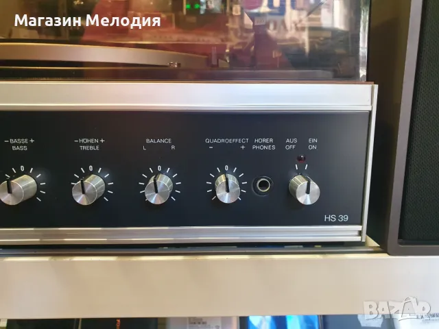 💽📻📀🎶 Грамофон DUAL HS 39 с оригиналните му тонколони. В отлично техническо и визуално състояние., снимка 8 - Грамофони - 47366401