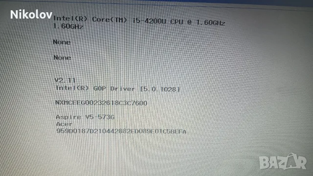ACER Aspire E5 573G на части, снимка 14 - Части за лаптопи - 55969287