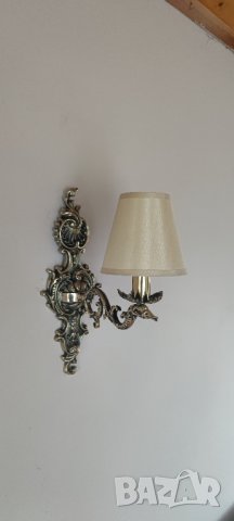 Старинен барок.Луксозно класическо осветление за хол,всекидневна -месингов полилей, лампа, снимка 16 - Полилеи - 22895966