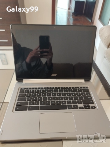 ChromeBook Acer , 13.3" FULL HD тъчскийн, 4 ядрен, 4GB рам, 32GB SSD, снимка 2 - Лаптопи за дома - 52717716