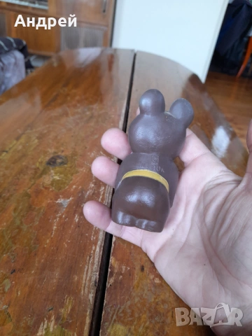 Стара играчка мечето Миша #17, снимка 3 - Други ценни предмети - 53617894
