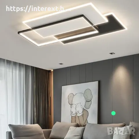 LED ДИМИРУЕМ ПЛАФОН с дистанционно управление – 196W