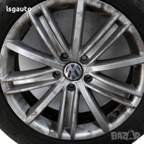 Алуминиеви джанти 5x112 с гуми R18 Volkswagen Tiguan I 2007-2015 ID: 155926, снимка 2 - Гуми и джанти - 52731057