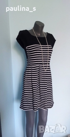 Памучна рокля с гол гръб , снимка 4 - Рокли - 52387084