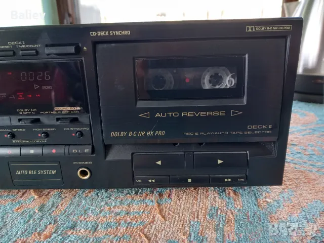 PIONEER CT-W601R Cassette Deck , снимка 7 - Декове - 49088531