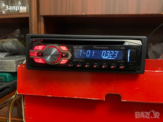 Авто Сд плеър Пайнер/Pioneer Сд/Мп3/УСБ и Аукс, снимка 3 - Аудиосистеми - 53251605
