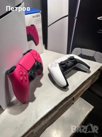 КАТО ЧИСТО НОВ PS5 Digital + 2 джойстика + гаранция, снимка 4 - PlayStation конзоли - 56075577