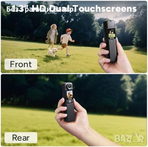 Нова SJCAM C300 4K екшън камера 40MP 6-осова стабилизация WiFi кейс, снимка 4 - Камери - 53842915