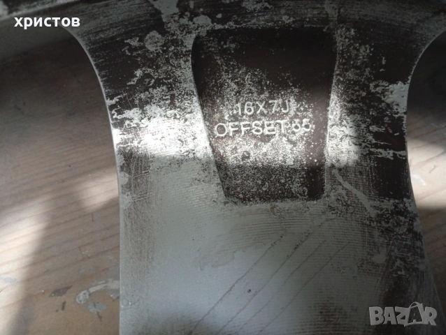 Продавам оригинални лети джанти 16 цола 5х114.3 за Мазда, снимка 4 - Гуми и джанти - 53506460