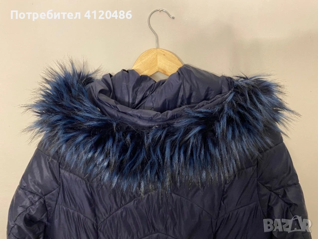 Дамско зимно яке с качулка, снимка 3 - Якета - 53587180