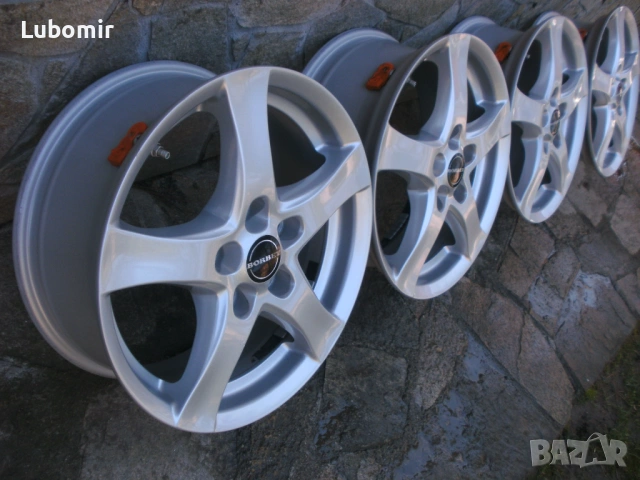 16 цола 5 х 114,3 мм 4 бр лети джанти - Borbet - Made in Germany !, снимка 3 - Гуми и джанти - 53739891