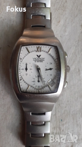 Оригинален мъжки часовник хронограф Viceroy - работи, снимка 2 - Антикварни и старинни предмети - 53417888