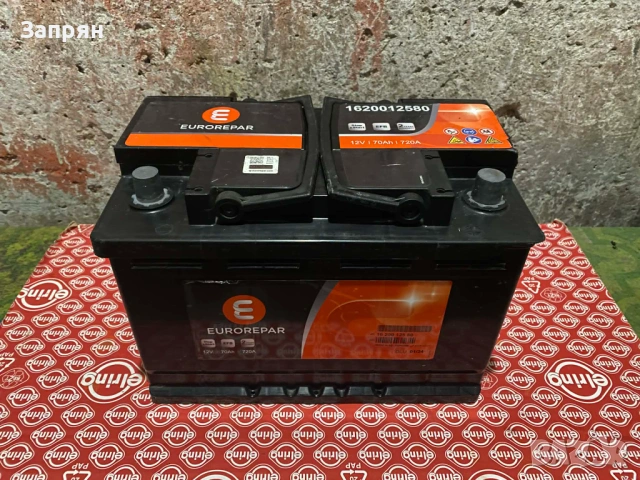 Aкумулатор EFB 70 ам/ч 720 А усилен стартов ток