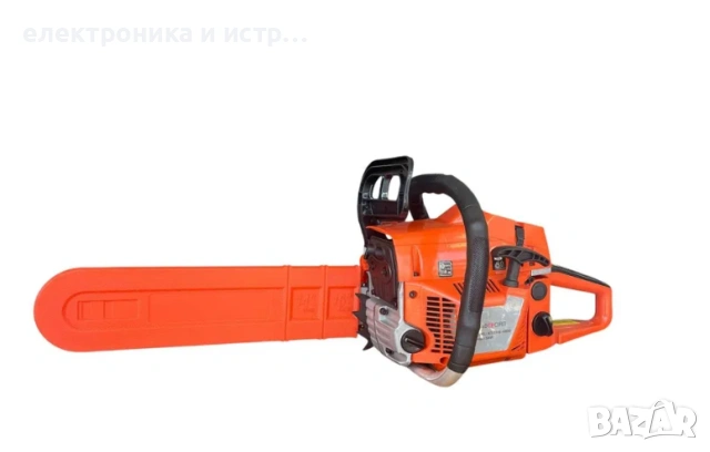 Бензинова Резачка за Дърва KraftRoyal с 40см Шина, 4.5 kW, 68куб. 