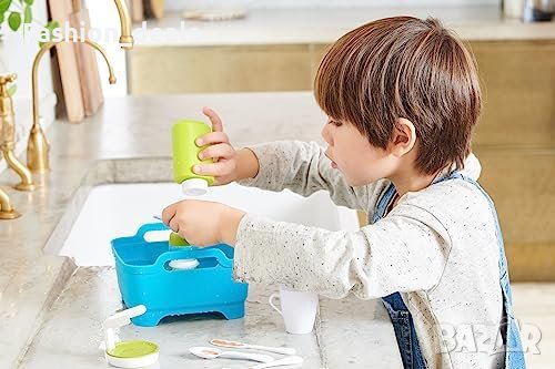 Нов Комплект за миене на съдове за деца Joseph Joseph реалистична игра, снимка 5 - Образователни игри - 42189019
