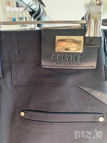 elisabetta franchi черен дамски панталон , снимка 3 - Панталони - 39612642