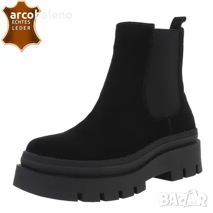 Дамски боти Челси от естествена кожа, 3цвята , снимка 6 - Дамски боти - 48158075