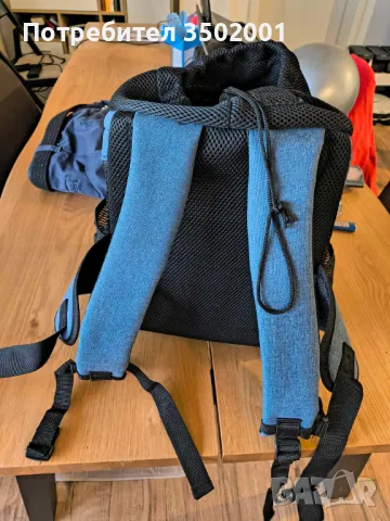 Транспортна раница за кучета Flamingo FRONT CARRIER TIMI BLUE, снимка 5 - За кучета - 49414909