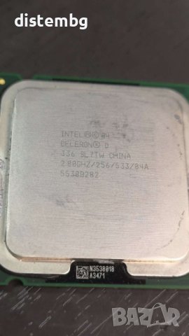 Процесор Intel Celeron D 2.8  s.775, снимка 1 - Процесори - 42704698