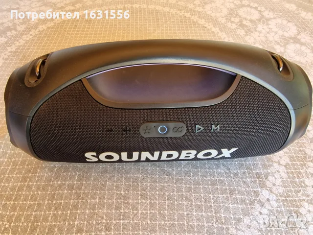 А + Soundbox 400 Bluetooth speaker Тонколона 60w RMS, снимка 5 - Bluetooth тонколони - 55966758
