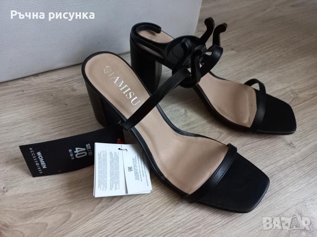 Чисто нови сандали 40номер ,отговарят си точно ,без забележки ,цена 20лв, снимка 1