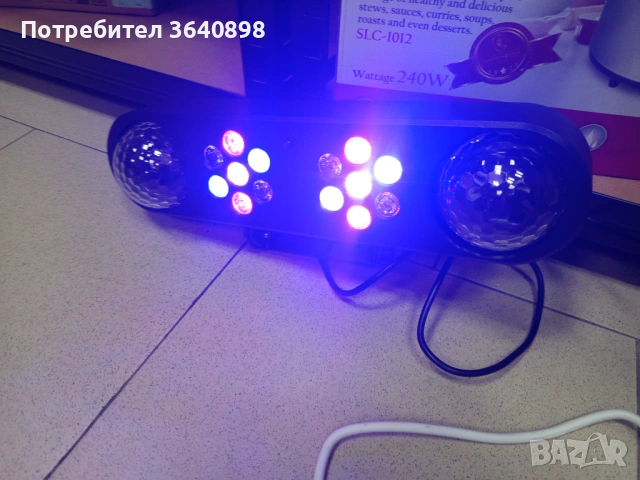 DJ лампа със стойка, снимка 2 - Друга електроника - 53462559