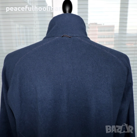 Vaude Outdoor Polar Fleece -мъжко тъмно сиво  поларено горнище с цип размер XL , снимка 10 - Якета - 52430204
