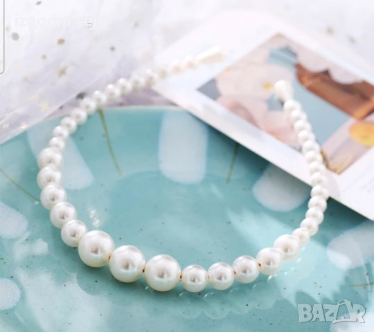 Перлена диадема , модел 2, снимка 1