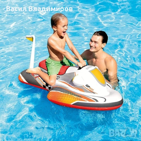 Надуваем джет Intex - 117см, снимка 2 - Надуваеми играчки - 53506618