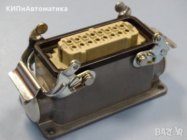 Куплунг машинен Contact PHOENIX H-B16T connector receptacle, снимка 6 - Резервни части за машини - 35891274