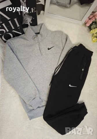 Nike Ватирани Черни Долнища, снимка 3 - Спортни екипи - 52526305