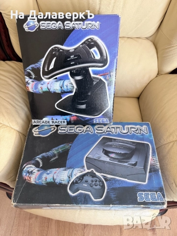 Sega Saturn MK1 в кутия + волан
