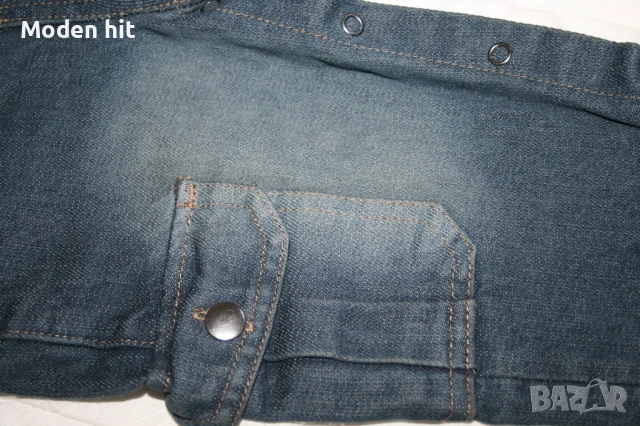 NKD - нов /с етикет/ дънков гащеризон за момче, размер 6-9 м., снимка 15 - Бебешки гащеризони - 50753704