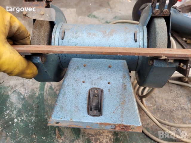 Немски монофазен шмиргел, снимка 4 - Други машини и части - 41951606