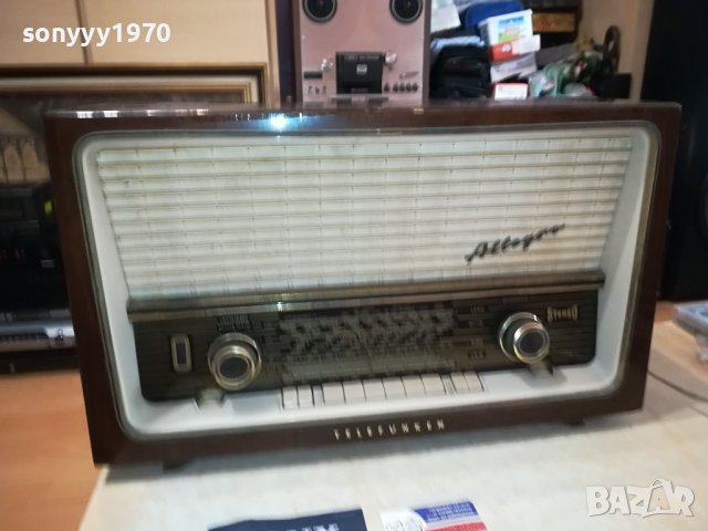 TELEFUNKEN ALRGRO-TUBE STEREO RECEIVER-GERMANY LNV2008231810, снимка 3 - Ресийвъри, усилватели, смесителни пултове - 41913008