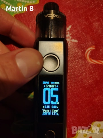 Vape VOOPOO Drag X2 (Black) + Висок клас батерия, снимка 4 - Вейп без пълнители - 53338632
