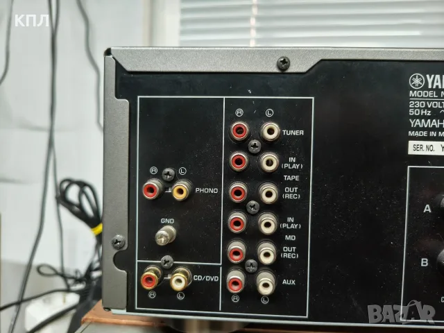 Усилвател YAMAHA AX-497, снимка 11 - Ресийвъри, усилватели, смесителни пултове - 56281763